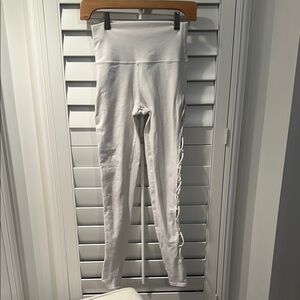 ALO Yoga White Seamless Leggings High-Waist